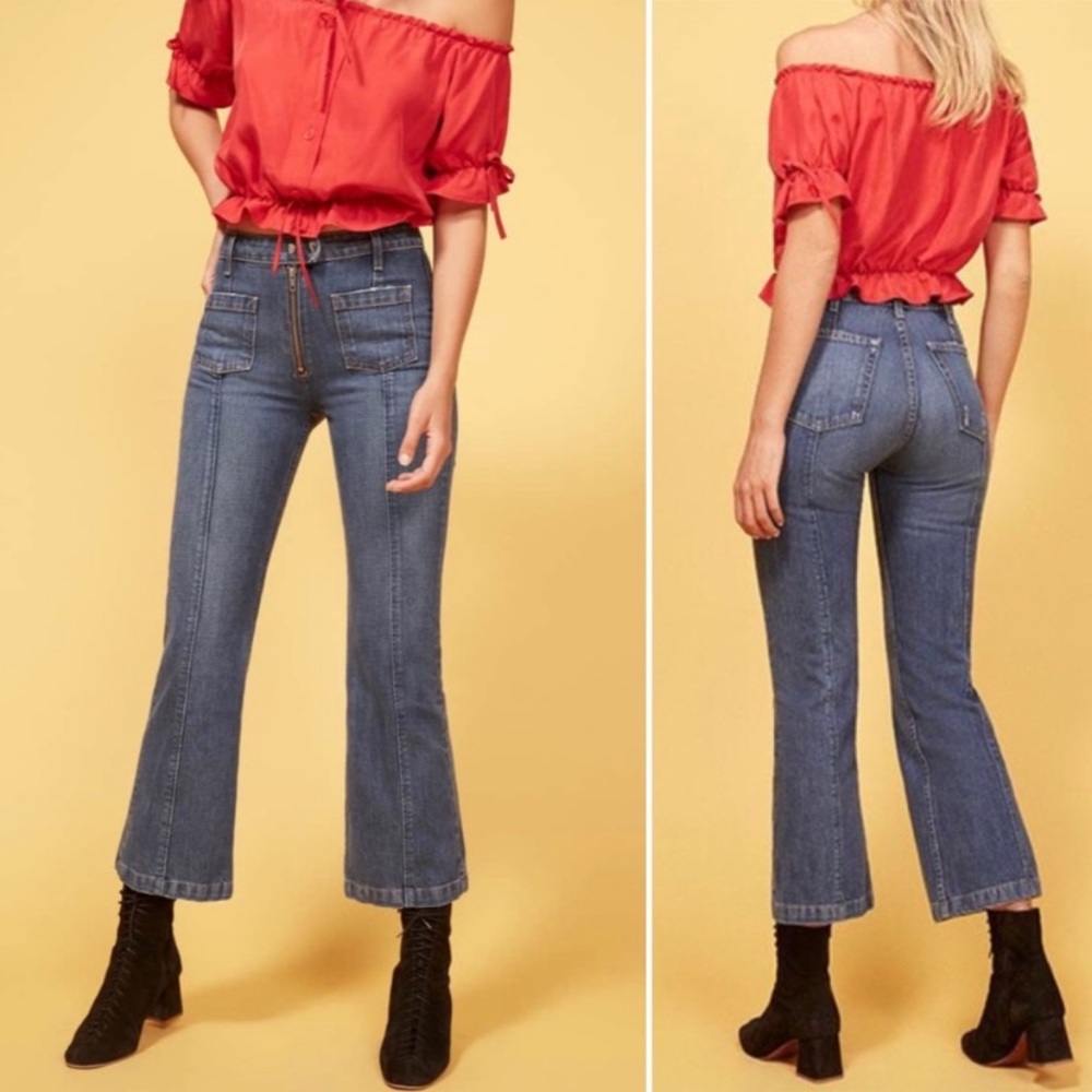 RELISTED Reformation High Rise Elle Jeans